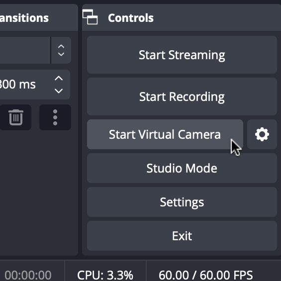 OBS Virtual Camera